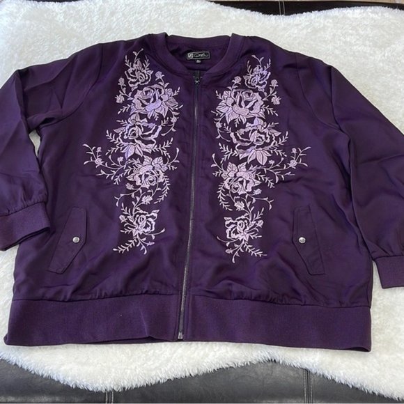 DG2 by Diane Gilman Embroidered Trophy Jacket - Picture 3 of 6